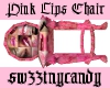 *sc* Pink Lips Chair