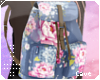 C| Dark Floral backpack