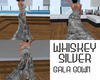 WHISKEY SILVER GALA GOWN