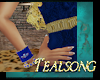 Tea's DeepBlue cuffs
