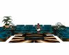 G&G Teal Sectional