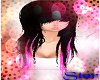 Black Pink Punkz Hair