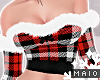 christmas | tartan top