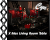 X Mas Living Room Table