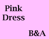 [BA] Bambi Pink Dress