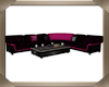 *J* Pink Goth Cnr Sofa