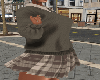 H l brown Dress M