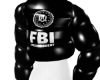 FBI puffer jacket f
