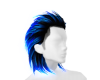 Devil Neon Blue Hair