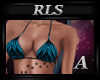 (A) Blue Bikini Fit RLS