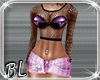 BL-pink-striped set(SLIM