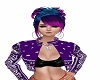purple bandana jacket