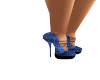 sexy blue shoe