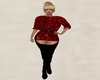 Red Sequin Yavane Full