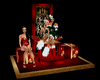 Santa Chair Red/Gold