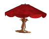 Copper & Red Lamp