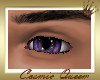 Large purple eyes