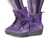 Purple Fashion Boots