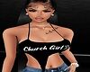 Church Girl Tank (Black)