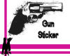 Metro Gun Sticker