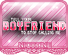 !K / Boyfriend Sticker