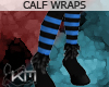 +KM+ CalfWraps Blk/Blu