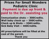 [MZD]CLINIC PRICES