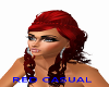 (LB) CASUAL RED UPDO