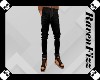 Black Rolled Jeans