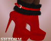 Red & Black Boots