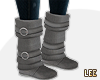 ! Cosy Boots Light Grey
