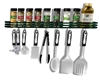 Spice rack & utensials