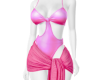 Vayne Pink Bikini Sarong