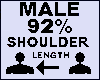 Shoulder Scaler 92% Male