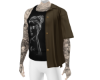 SNT.Brown Shirt M
