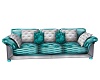 Teal Sofa