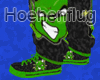 DEVIL Green Shoes Male