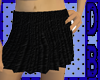 [DB] Black pleated skirt