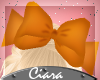 C| Orange Bow