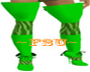 ~F2U~Lime Boots