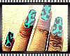 Oh Blue Leopard .|Nails