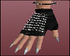 Black Biker Gloves