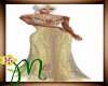 *M* Gold Rubin gown 