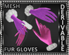 Fur Gloves Mesh