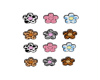 Flowers V1 Wall-Art