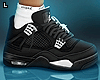 Sneakers  Retro 4s Black