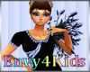 Kids Feathered Leotard B