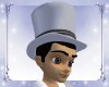 Grey Wedding Top Hat