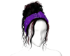 PurpleBan&Black/Red Hair