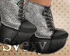 :S: Boots Grey/Black
